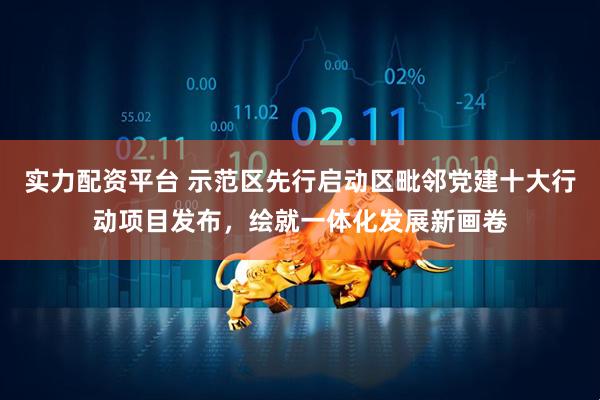 实力配资平台 示范区先行启动区毗邻党建十大行动项目发布，绘就一体化发展新画卷